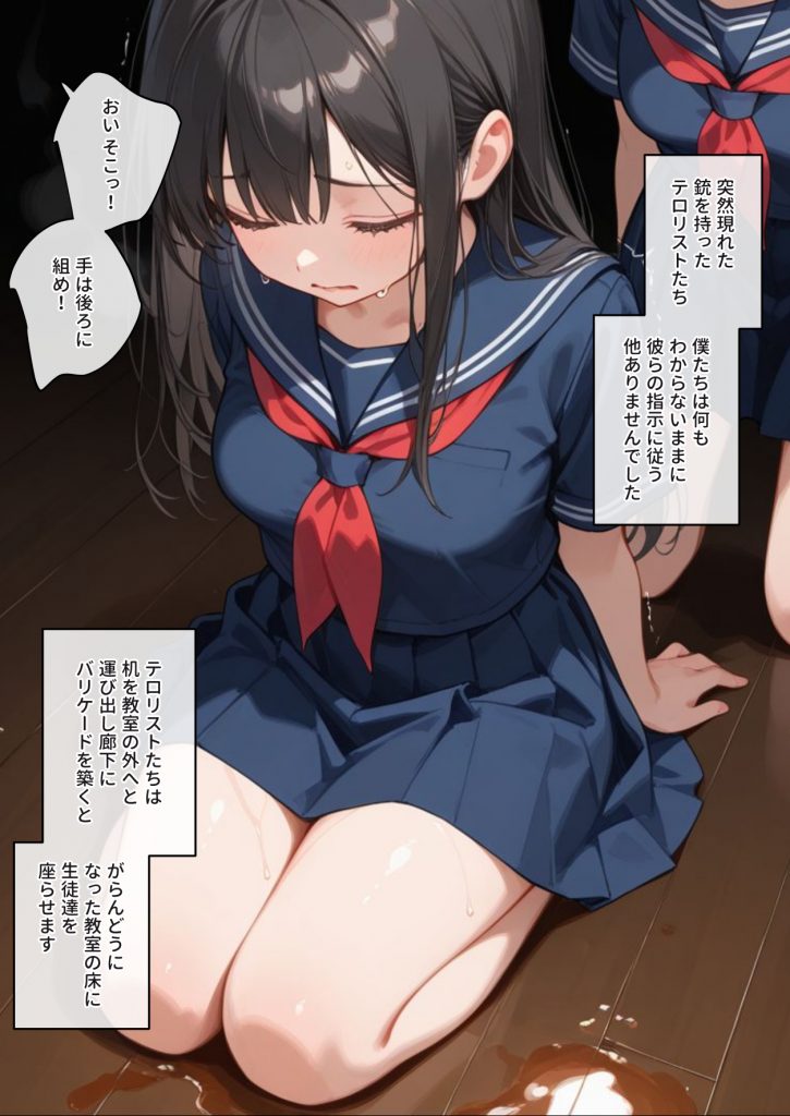 学校を占拠したテロリストがド変態だったら14