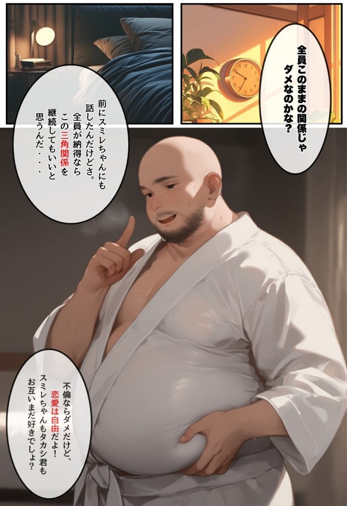 僕の彼女が種付けおじさんにNTRされてしまった件3巻30