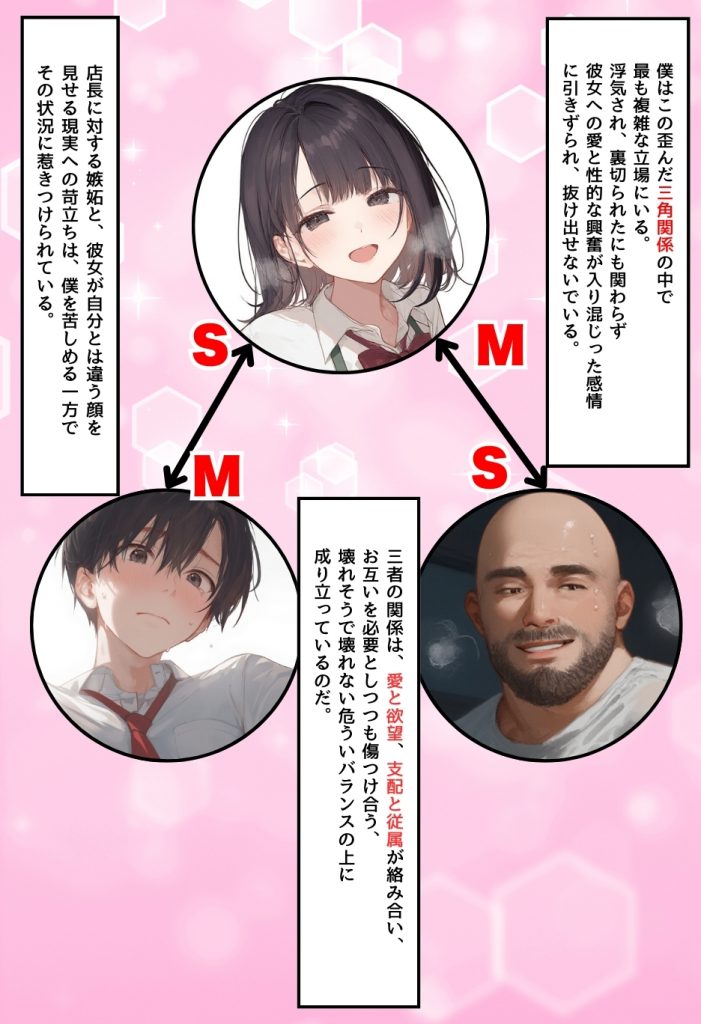僕の彼女が種付けおじさんにNTRされてしまった件3巻39