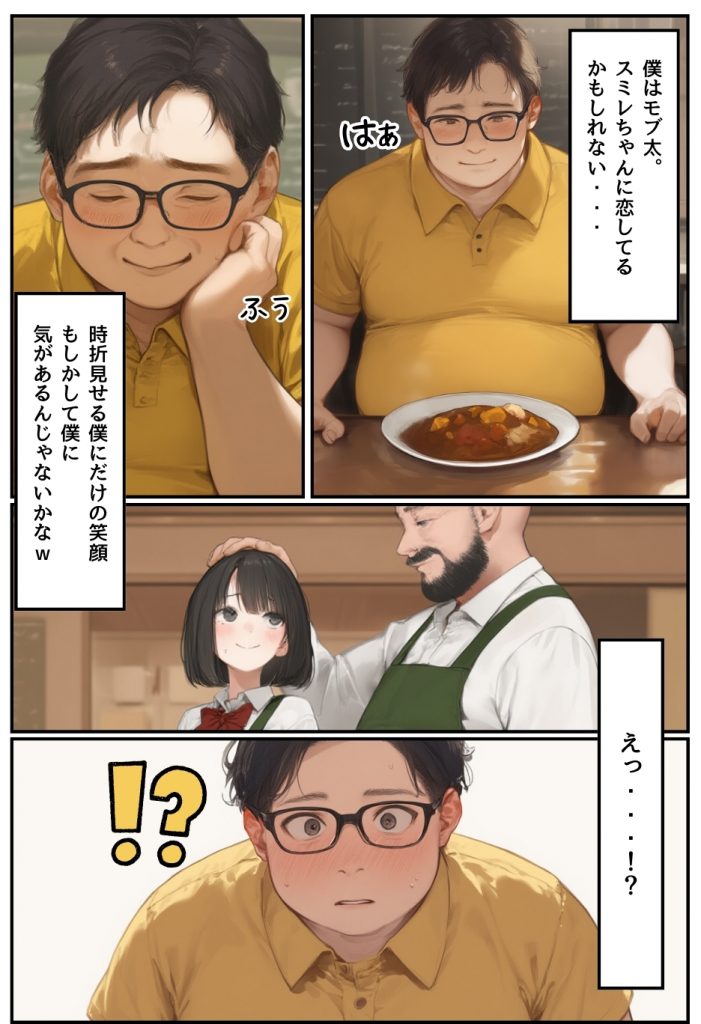 僕の彼女が種付けおじさんにNTRされてしまった件3巻43