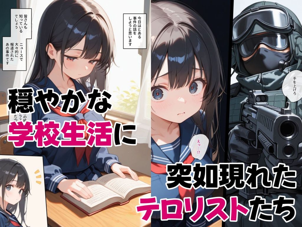 学校を占拠したテロリストがド変態だったら02