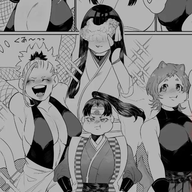 女の子の桃太郎とでかつよ鬼ぃさん-本編サンプル