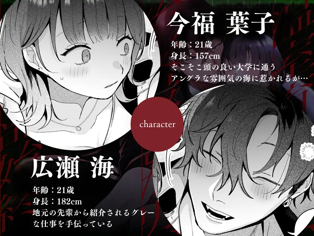 温室育ちの私、治安最悪な男、その一部始終-本編サンプル