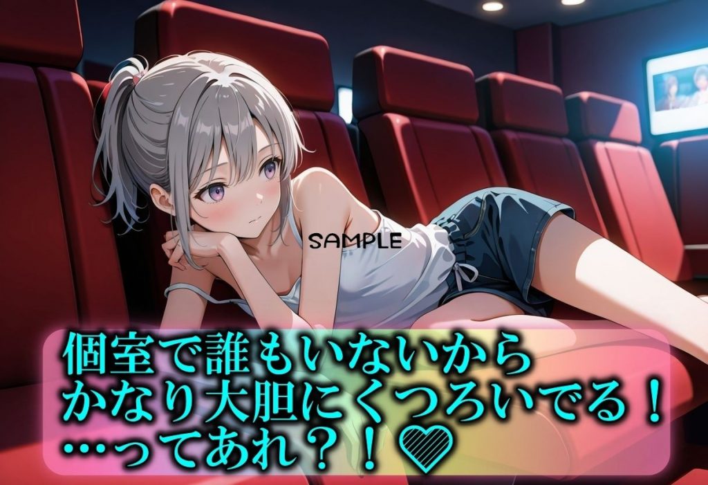 続・先輩をハメ倒す！映画館ハメ？03