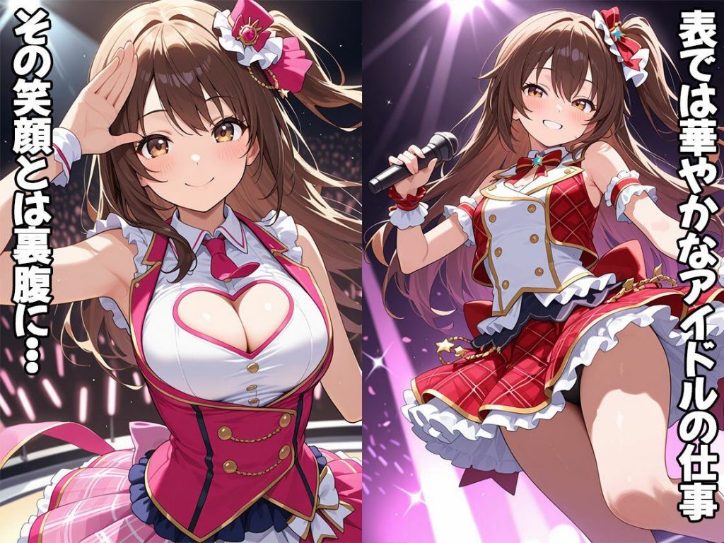 アイドルの光と闇（CG100枚）02
