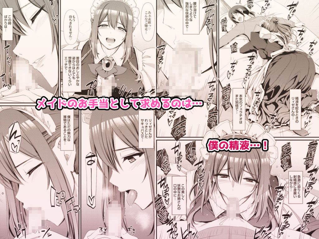 あまあまサキュバスメイドリィゼさん06