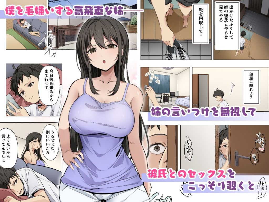 姉が彼氏とセックスしているのを目撃して以来、勃起が止まらずハメまくっちゃいました02