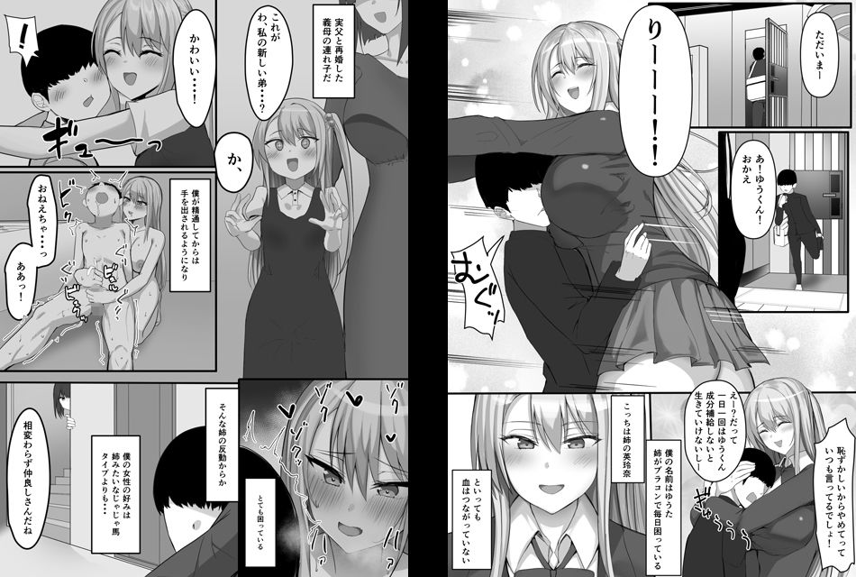 一緒にセックスして育ったブラコン姉にナイショで姉友とセフレになりました02