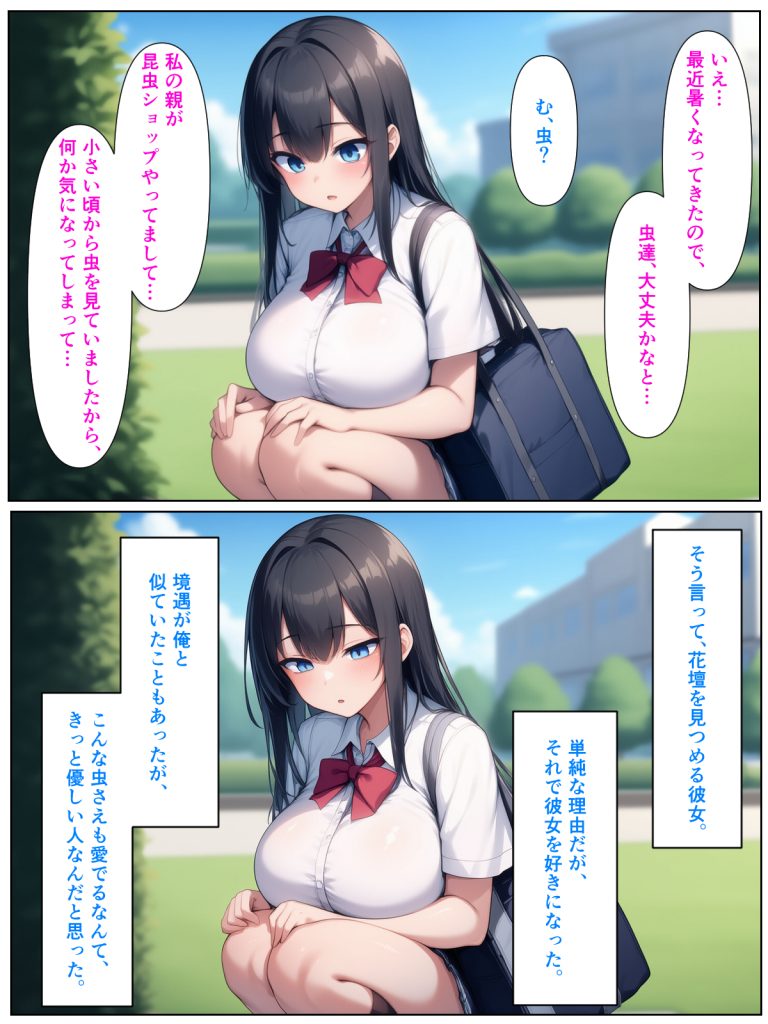 優等生の金髪ツインテの巨乳ギャルさんとラブラブエッチする話010