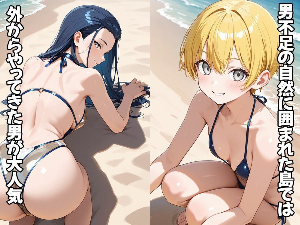 男不足の誘惑島（CG100枚）02