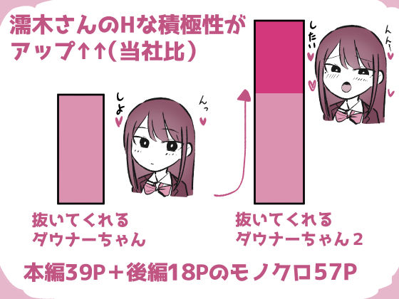 抜いてくれるダウナーちゃん テスト明けのエッチが最高すぎた編010