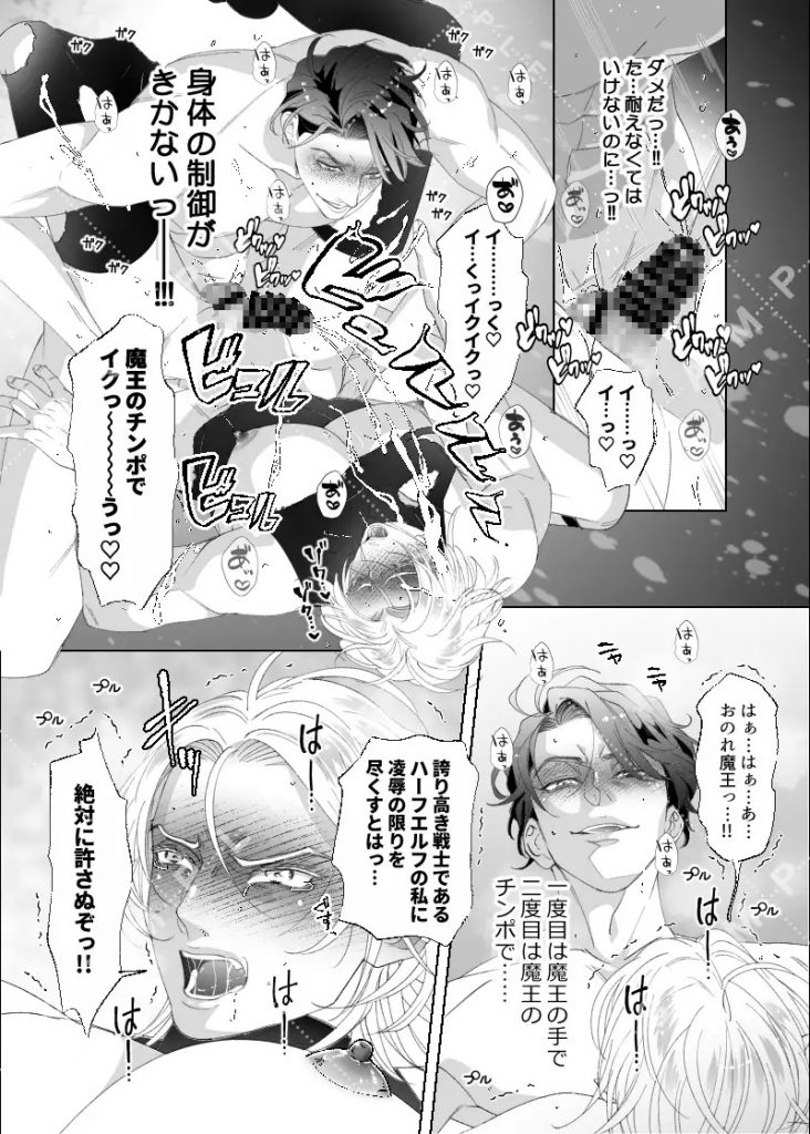 ハーフエルフは異世界で魔王とケツ婚する-本編サンプル8