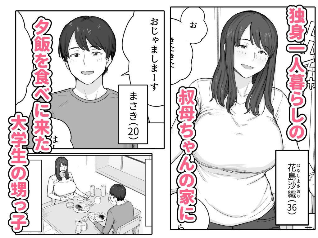 夕飯のあとは叔母ちゃんと…2