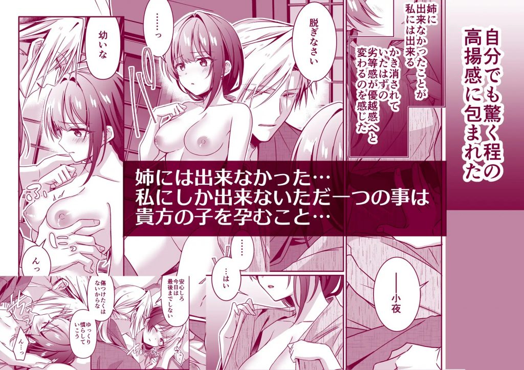 姉の代わりに嫁いだ私を孕ませて下さい-本編サンプル6