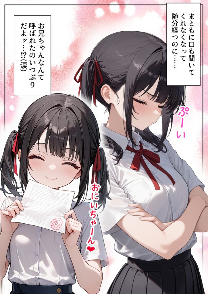 ナマイキ妹が催◯アプリで兄LOVEバレした話35
