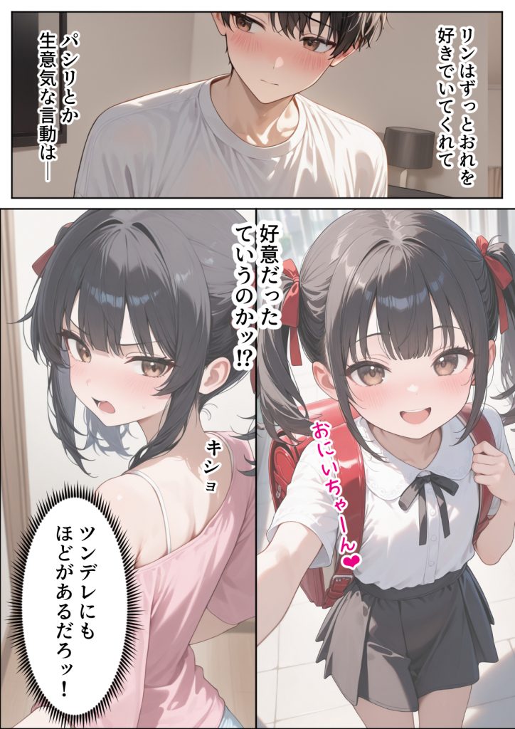 ナマイキ妹が催◯アプリで兄LOVEバレした話40