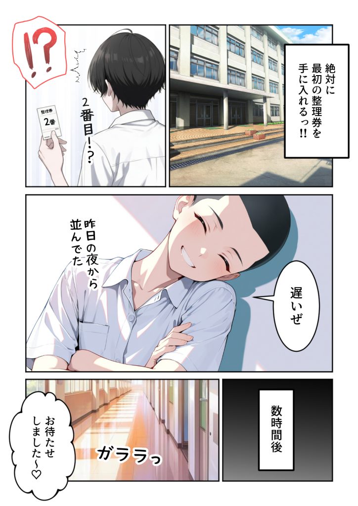 文化祭えっち JKの個室マッサージ喫茶で裏オプ甘々SEX(はーと)19