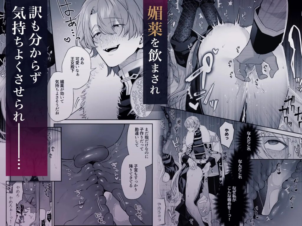 王女殿下は謎の豹変執着王子に孕ませられる-本編サンプル6