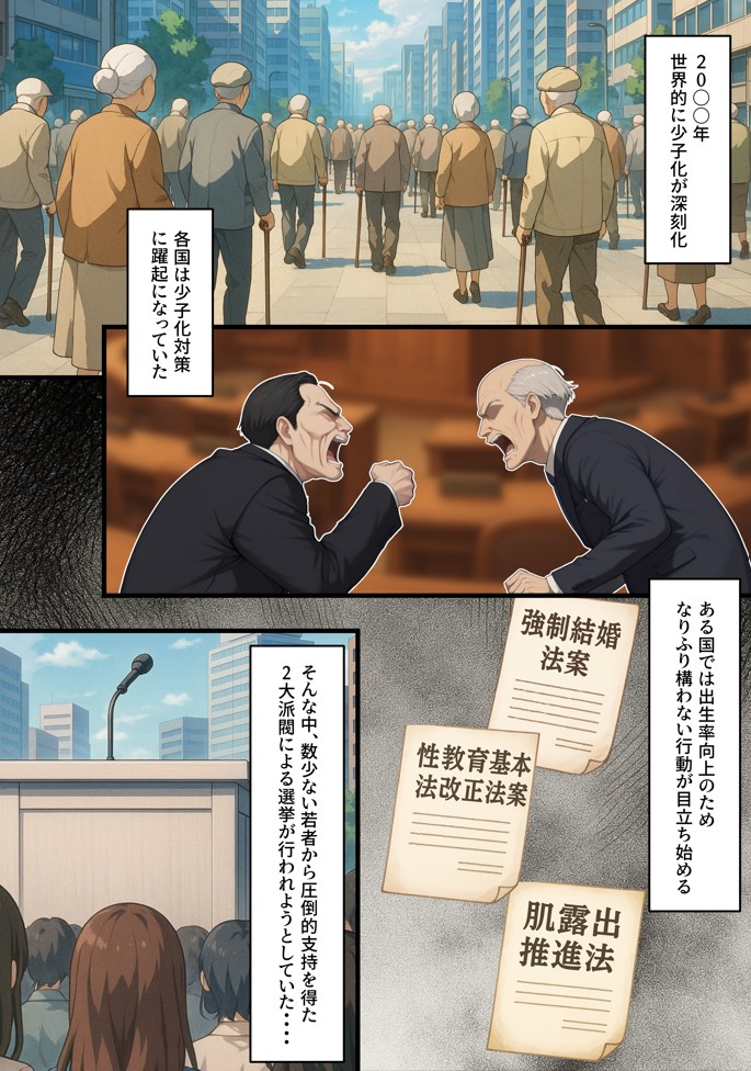 投票率99％！？寝取り派VS純愛派〜勝者の先に待つ日常〜13