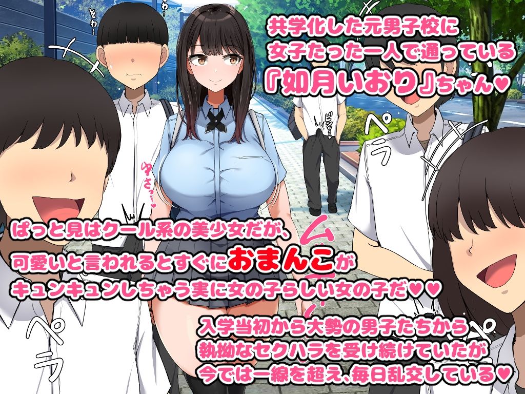 共学になった元男子校にチョロい性格の女子がたった一人だけ入学したら・・・42