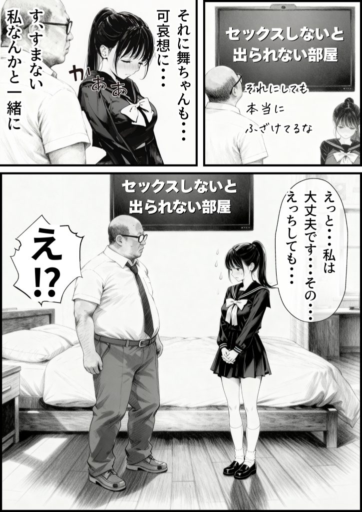 セックスしないと出られない部屋に娘の親友と閉じ込められたんだが・・・16
