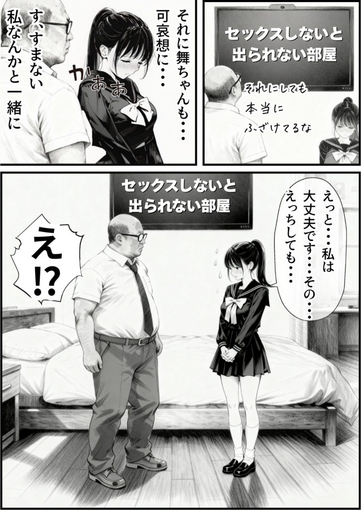 セックスしないと出られない部屋に娘の親友と閉じ込められたんだが・・・4