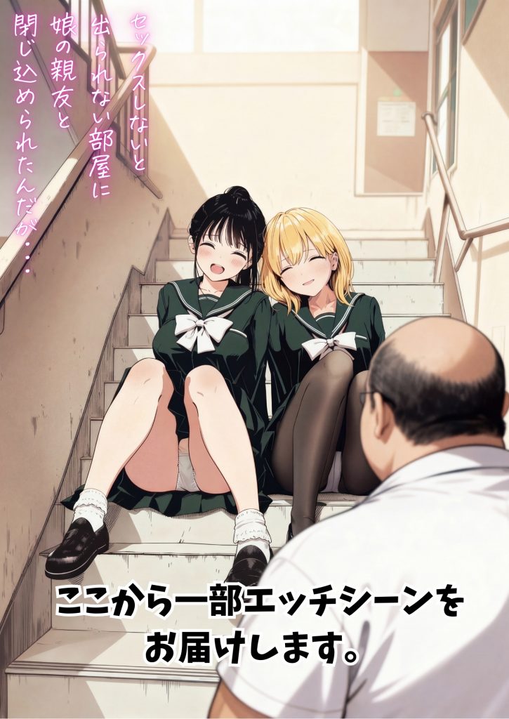 セックスしないと出られない部屋に娘の親友と閉じ込められたんだが・・・80