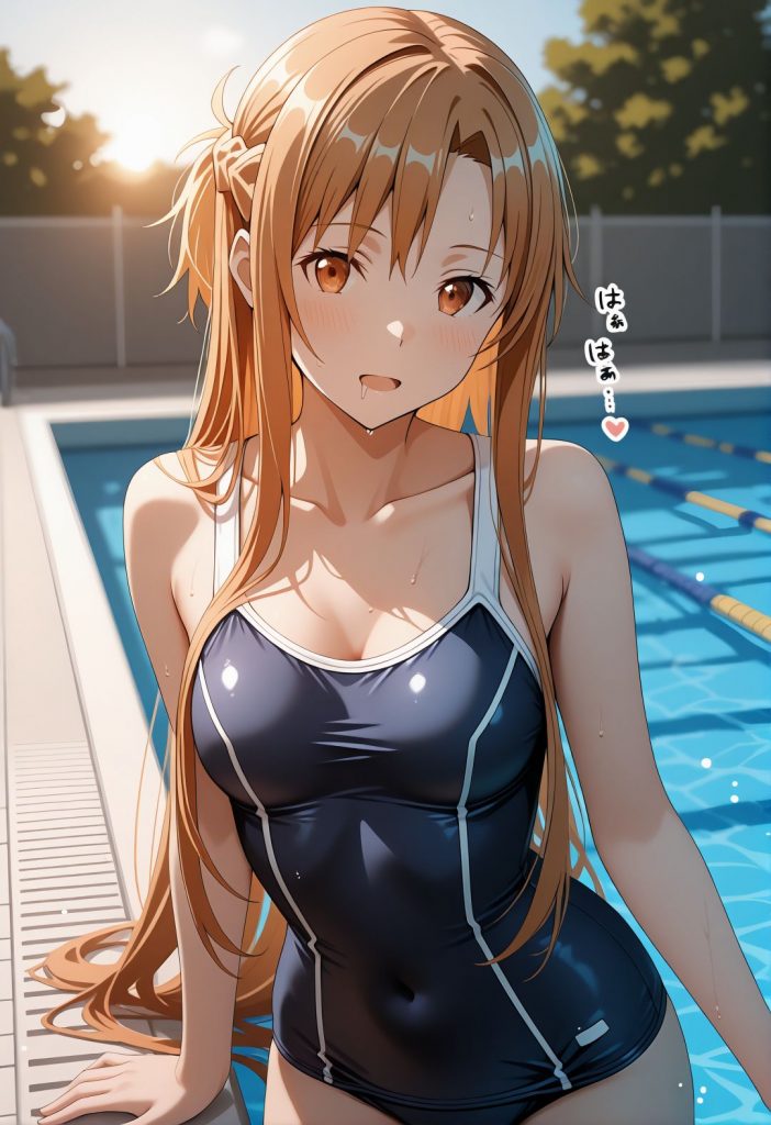 【242枚】ア〇ナ催●学園性活〜結城明〇奈が教室・プール・トイレで完全服従イチャラブ調教〜6