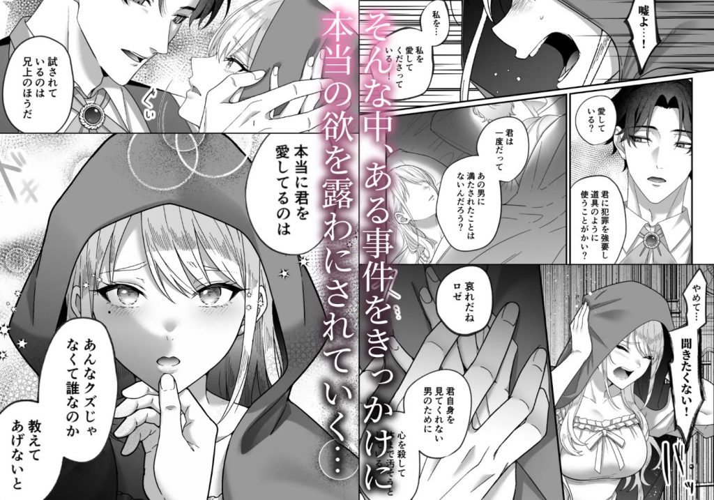 悪役令嬢NTR～婚約者の兄王子の為に悪役令嬢を演じていたはずが、ヤンデレ弟王子に弱みを握られ、執拗な攻めに罪悪感ごと快楽に堕とされる6