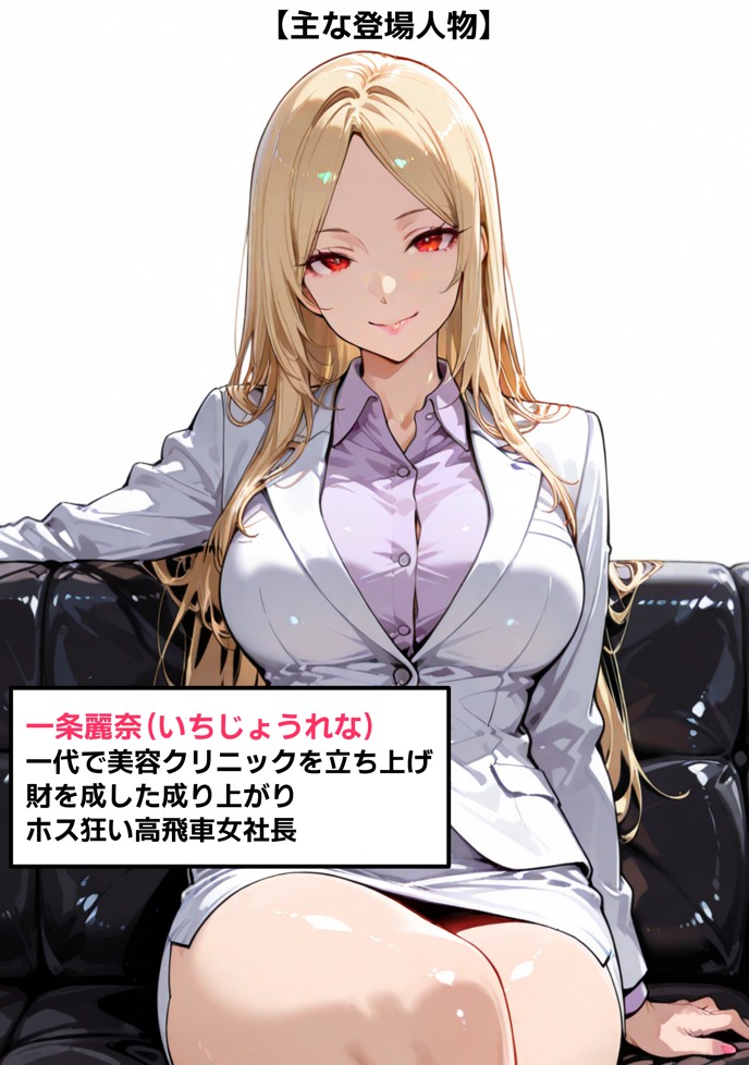 ホス狂い女社長、おち〇ぽ100本抜かないと出られない部屋、全員抜くまで帰れません！13