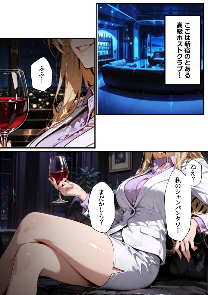 ホス狂い女社長、おち〇ぽ100本抜かないと出られない部屋、全員抜くまで帰れません！14