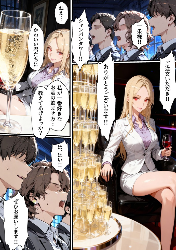 ホス狂い女社長、おち〇ぽ100本抜かないと出られない部屋、全員抜くまで帰れません！16