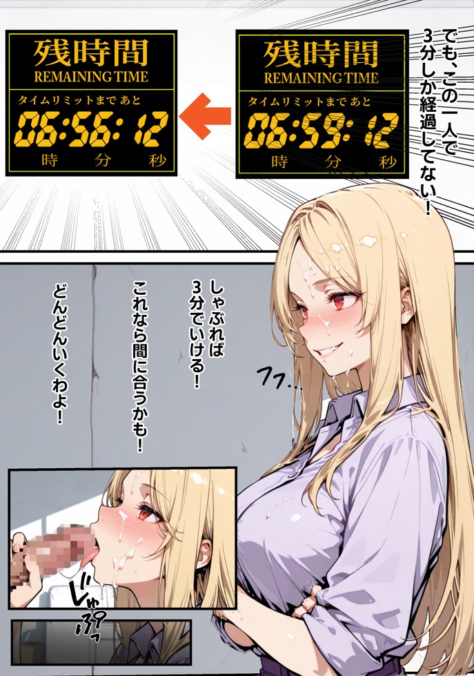 ホス狂い女社長、おち〇ぽ100本抜かないと出られない部屋、全員抜くまで帰れません！42