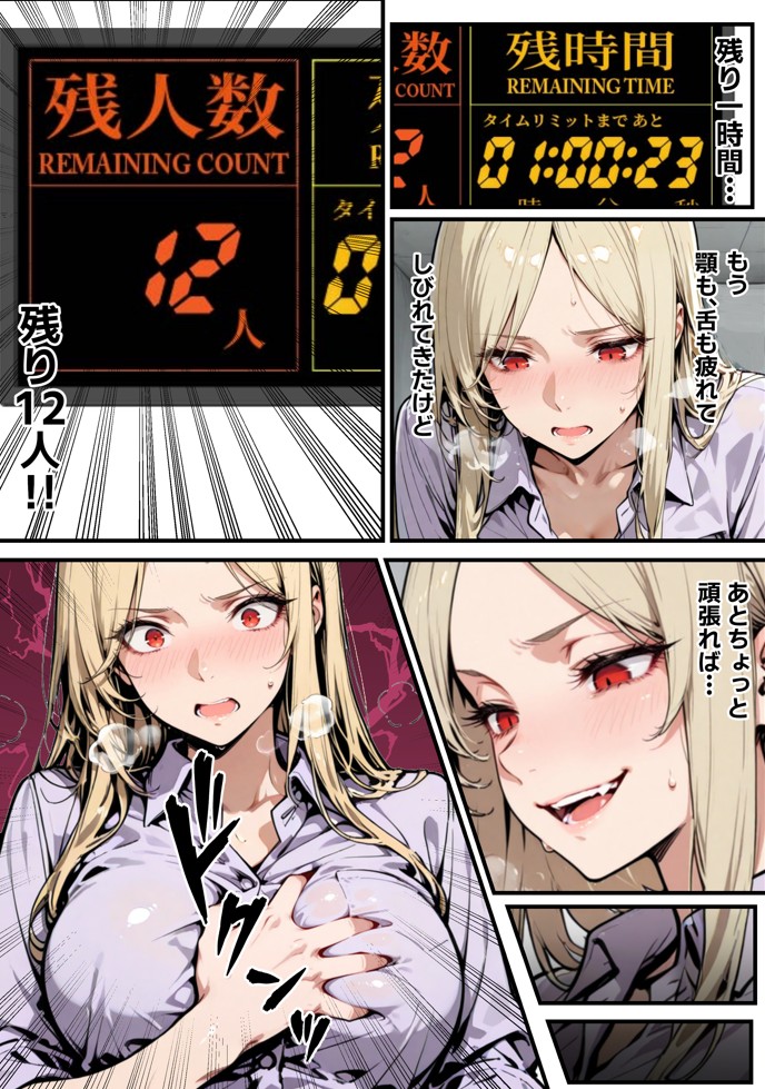 ホス狂い女社長、おち〇ぽ100本抜かないと出られない部屋、全員抜くまで帰れません！47
