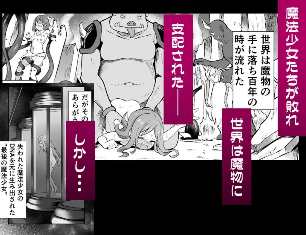 #荒廃した世界で魔法少女が犯されます3
