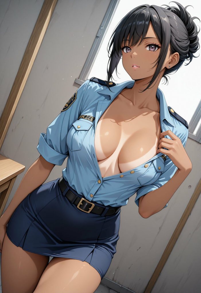 女警察官が特殊訓練を受けることになった 徳島恵子3