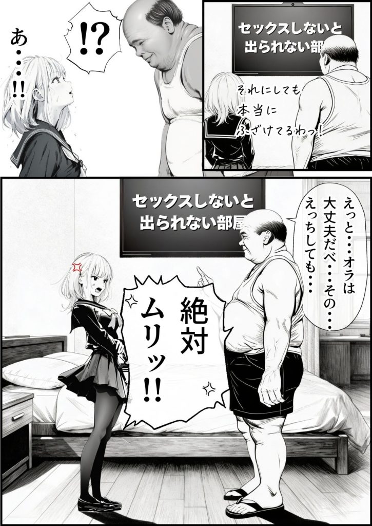 セックスしないと出られない部屋に親友のパパと閉じ込められたんですけど〜！？3