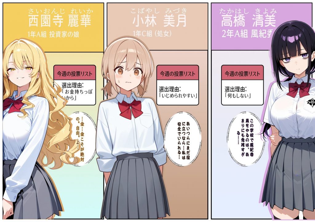 週刊・使用対象発表4