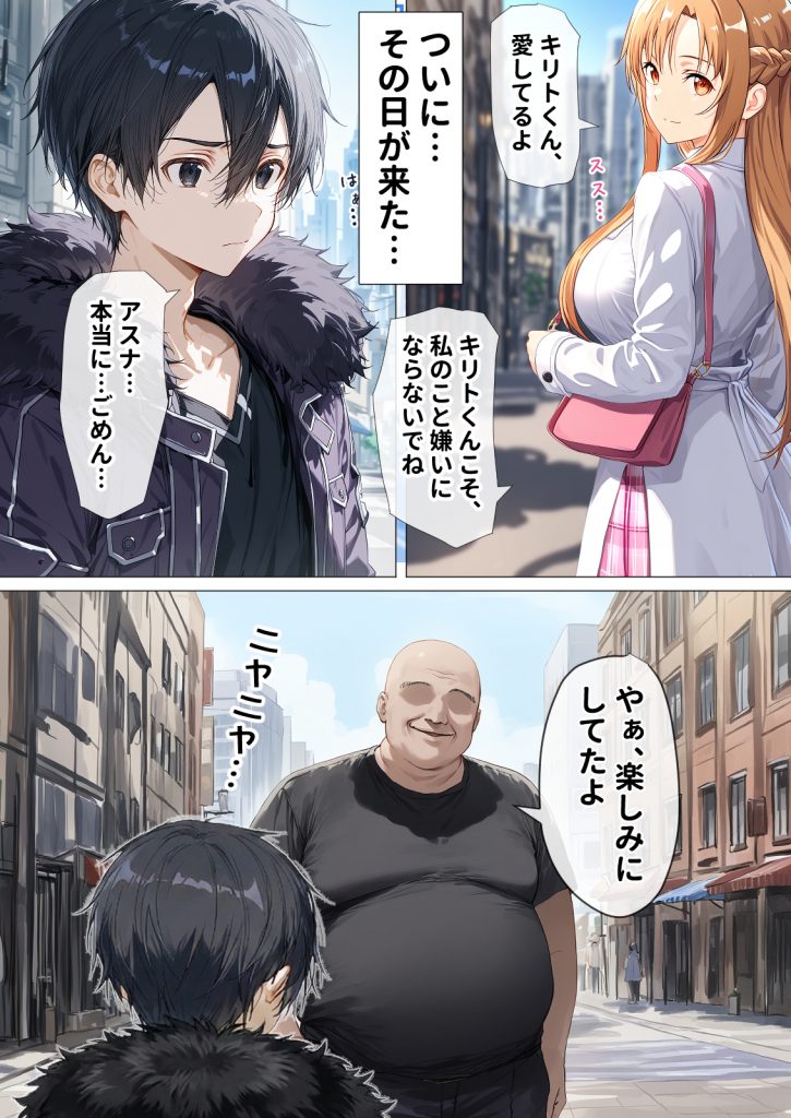 【総集編】SAOアスナ 寝取られ堕ちるヒロイン【1〜5巻】＋新規118