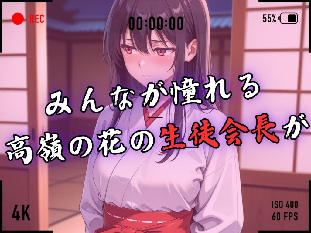 【4Kイラスト】1万3000人の生徒を抱いた校長による榊原春香への性指導（巫女バイト編）4