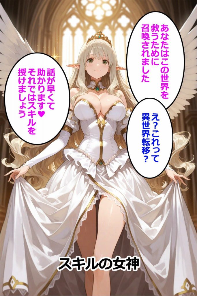 即堕ちクエスト 異世界でもその男と会話してはいけない 即堕ち2コマ2