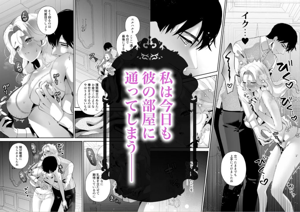 公女様が忠誠を誓う騎士に夜の奉仕を求めたら2