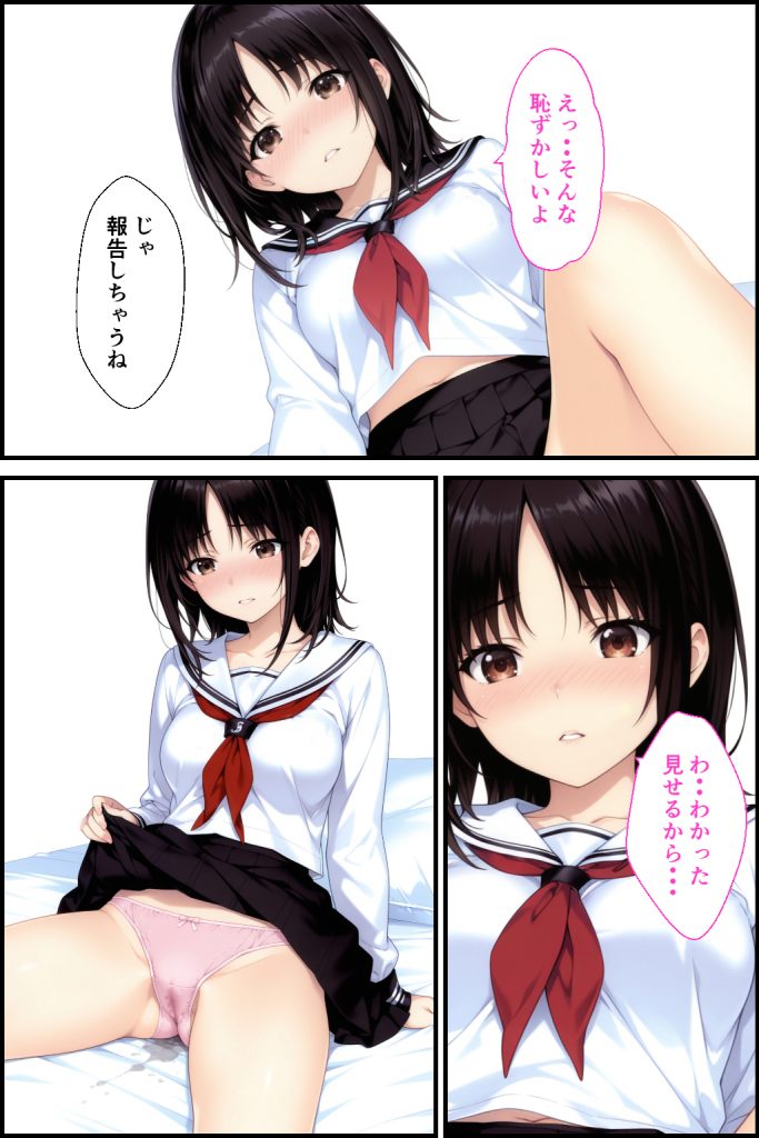 清楚系妹のおっぱいが凄すぎて我慢できず中出しした話25