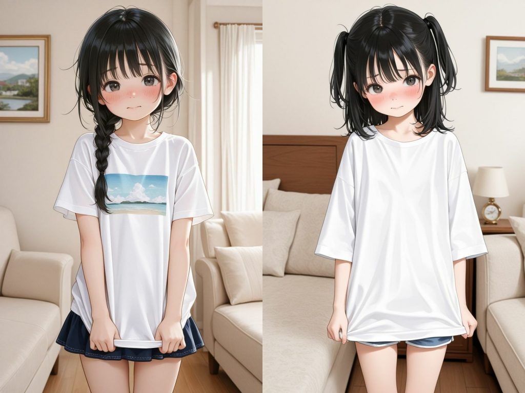 【つるぺた】 家で無防備な妹に種付け！〜丸見えのちっぱいに勃起した〜2