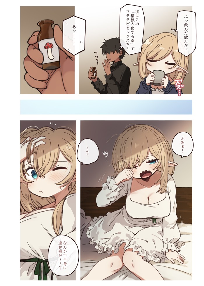 エルフと悪い薬。13