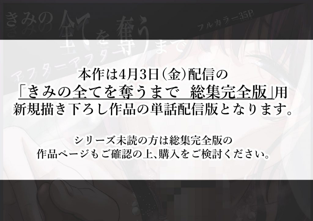 きみの全てを奪うまで アフターアフター2
