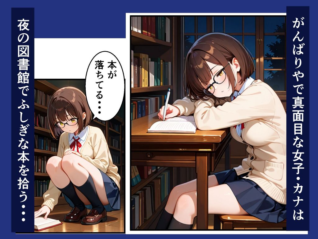 触手図書館の夜2