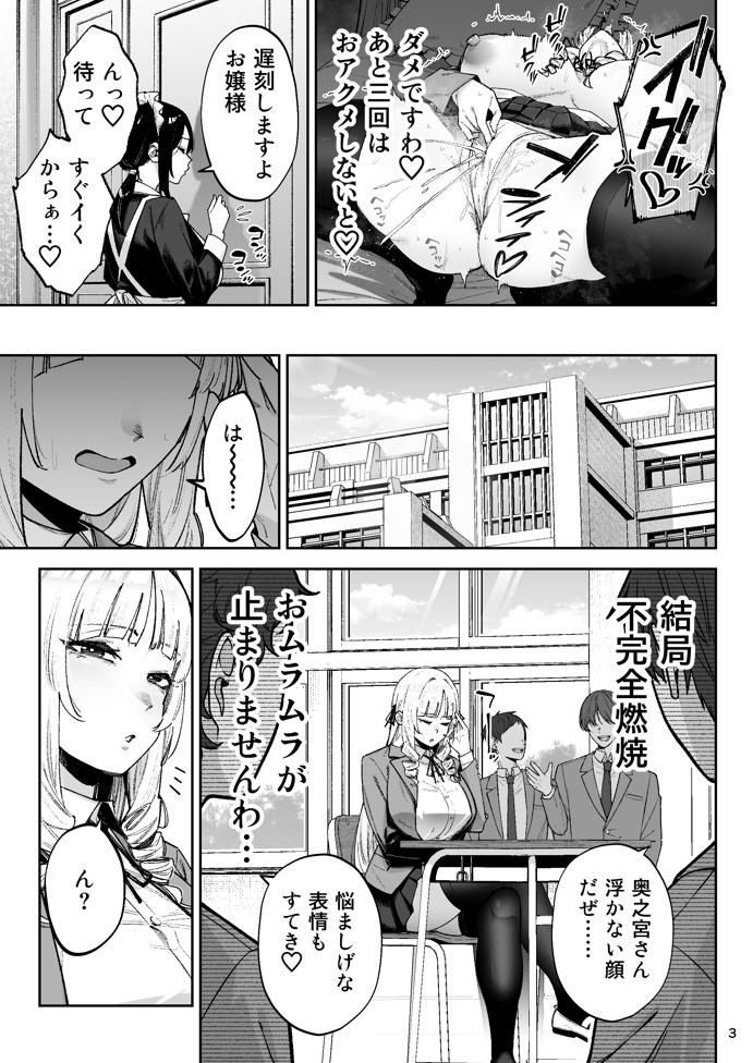 それゆけ、エロバカお嬢様！ 〜セレブの私がデカチン庶民を手籠めにするのは当然です！〜14