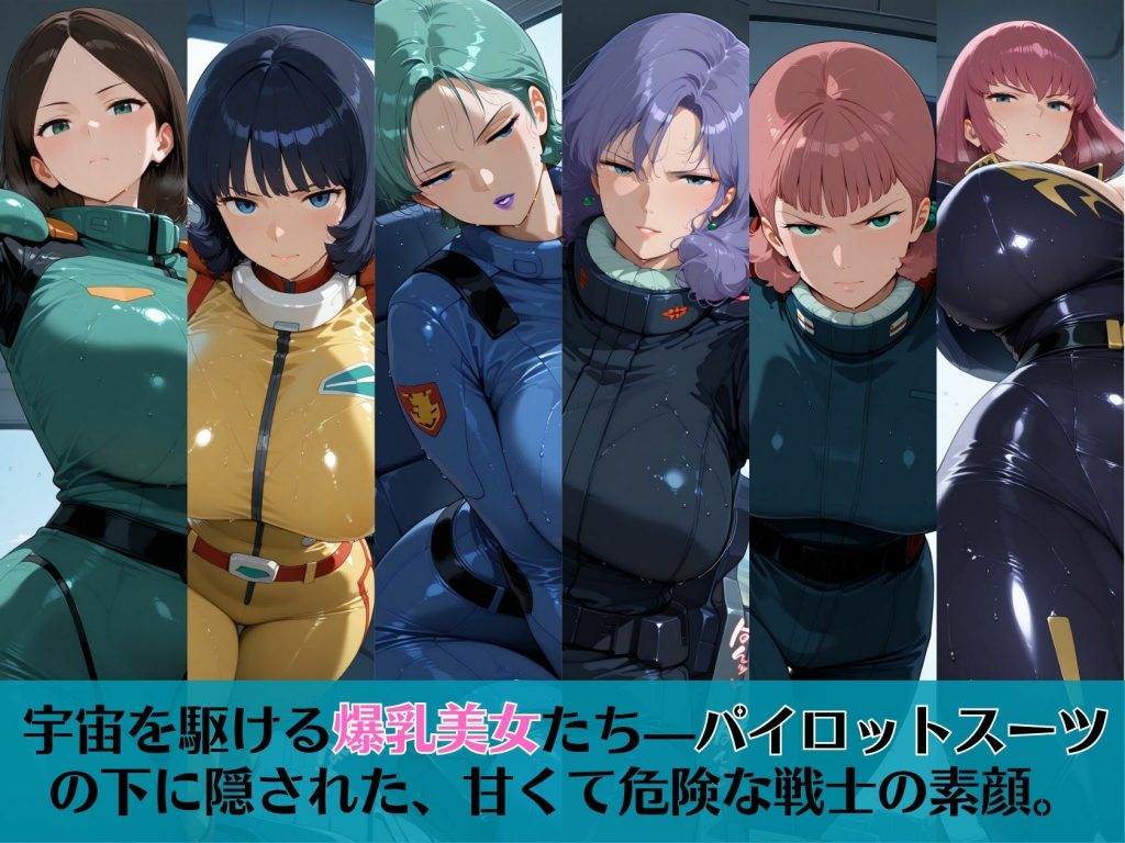 爆乳の恋人たち of Zガ〇ダム えっちな音がコックピットに響くパイロットスーツ編2
