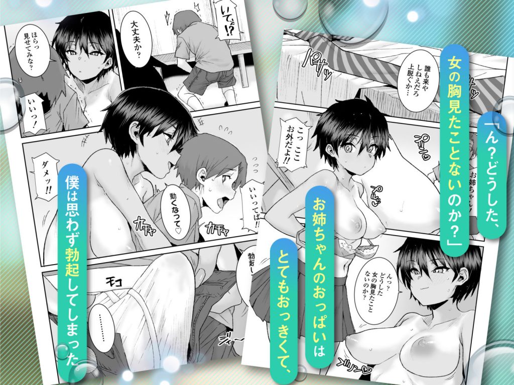 無口で気の強いボーイッシュなお姉ちゃんで僕は童貞を卒業しました3